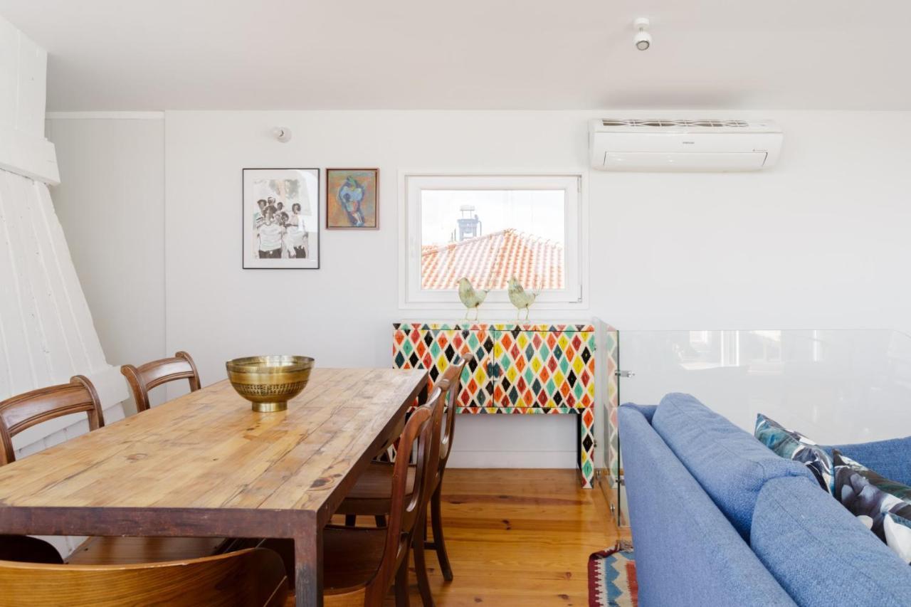 Amazing Rooftop Terrace With River And Historic City View 4 Bedrooms 4 Bathrooms Ac 19Th Century Building Chiado Lisbon Exterior photo