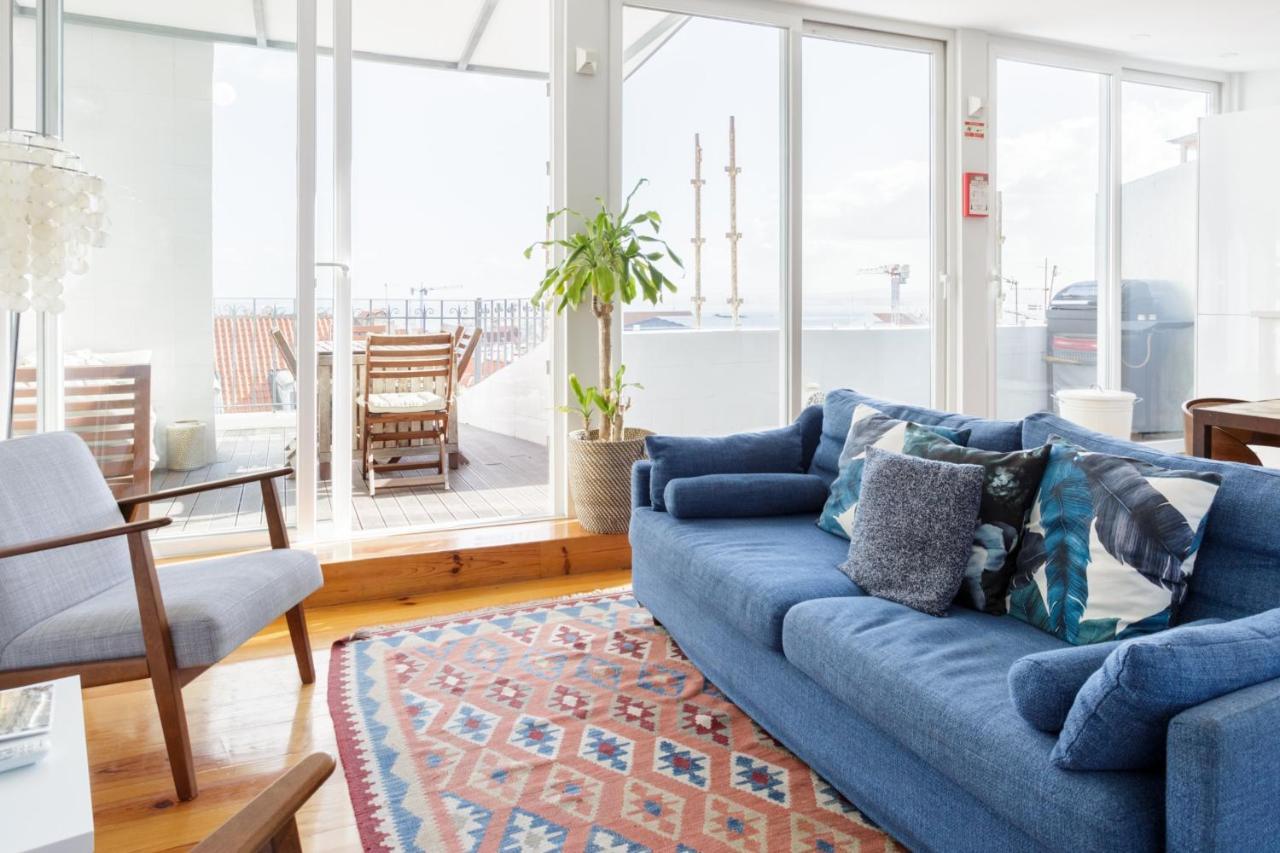 Amazing Rooftop Terrace With River And Historic City View 4 Bedrooms 4 Bathrooms Ac 19Th Century Building Chiado Lisbon Exterior photo